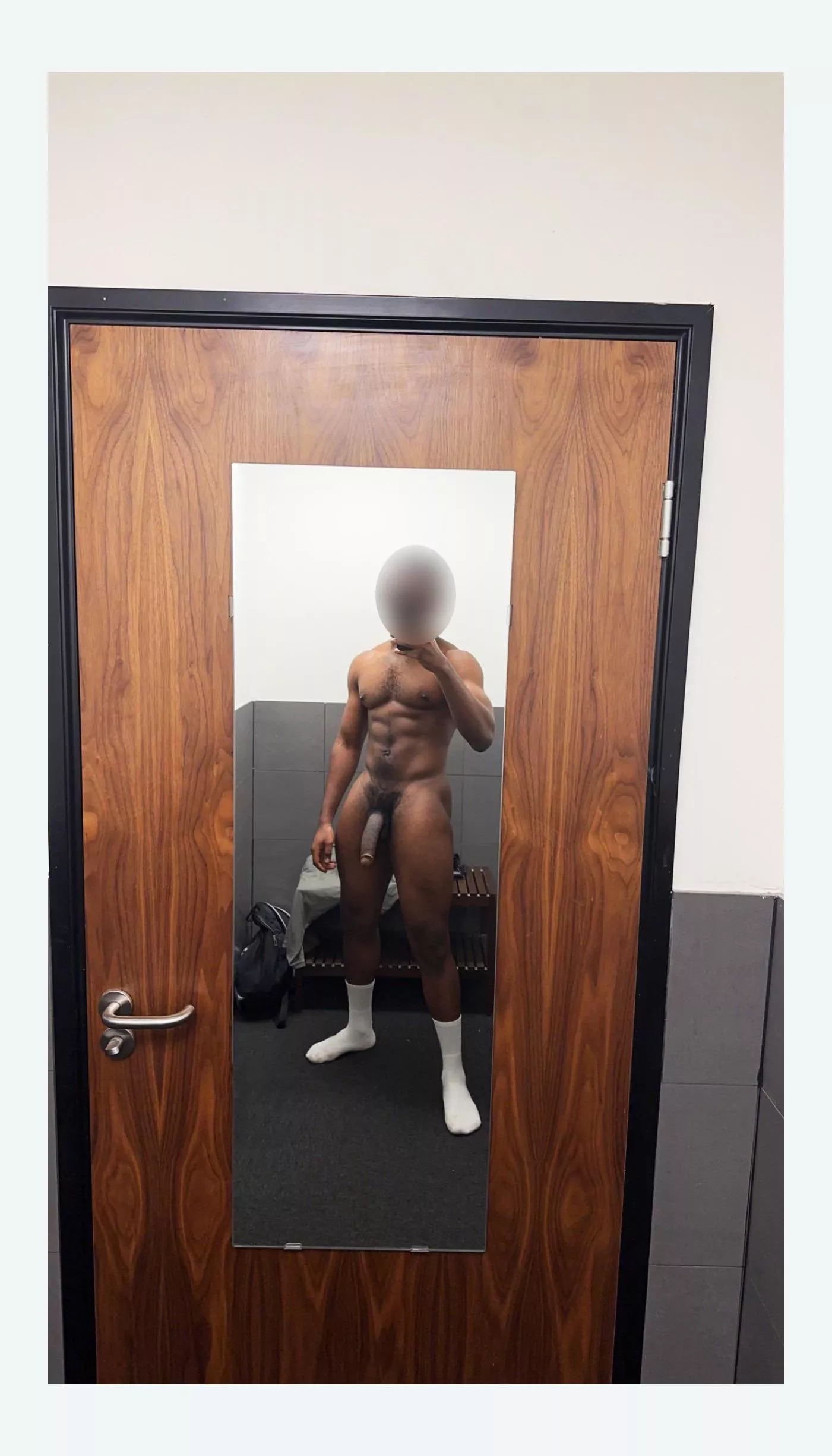 Come to the changing room with me