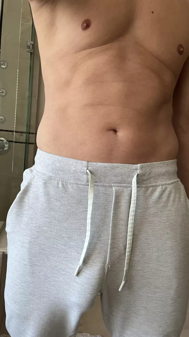 Comfortable in my sweats