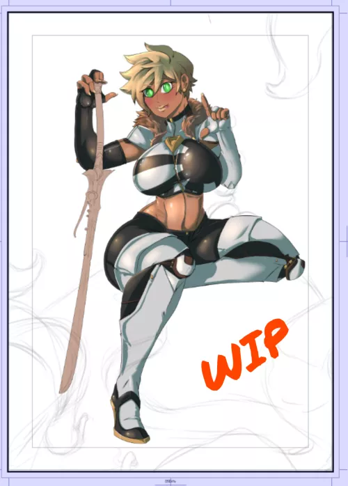 Comic wip (OCs)