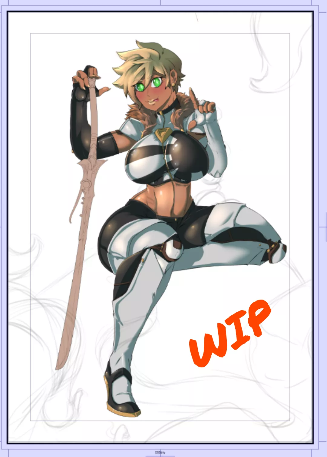 Comic wip (OCs)
