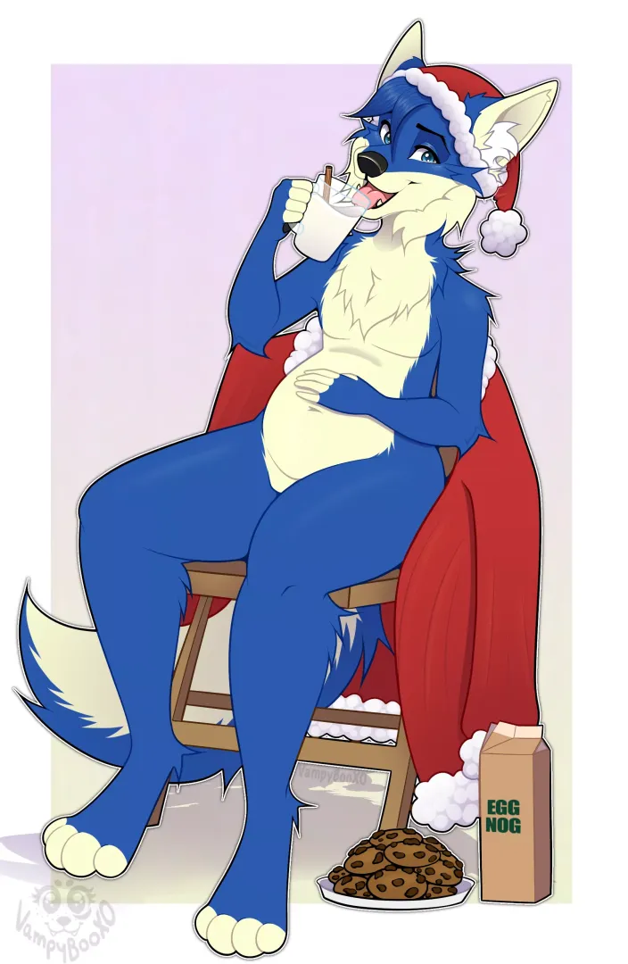 [Comm] Hope everyone had a good christmas! What was your favourite present(s) you recieved?💖 (Art by VampyBooXO)