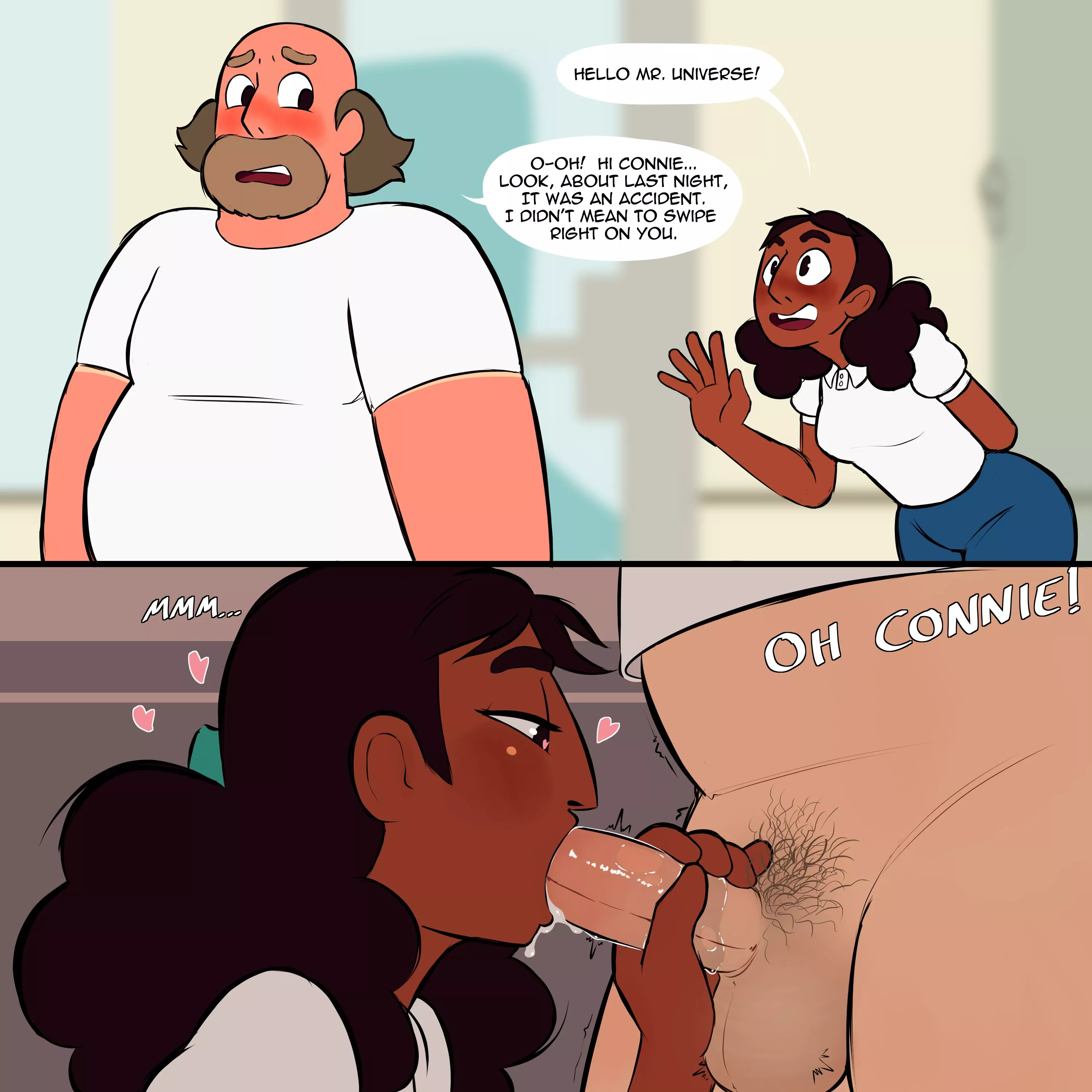 Connie (adult) cucks Steven (digitalkaiju)