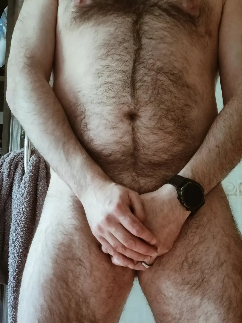 Cooling down on a humid evening