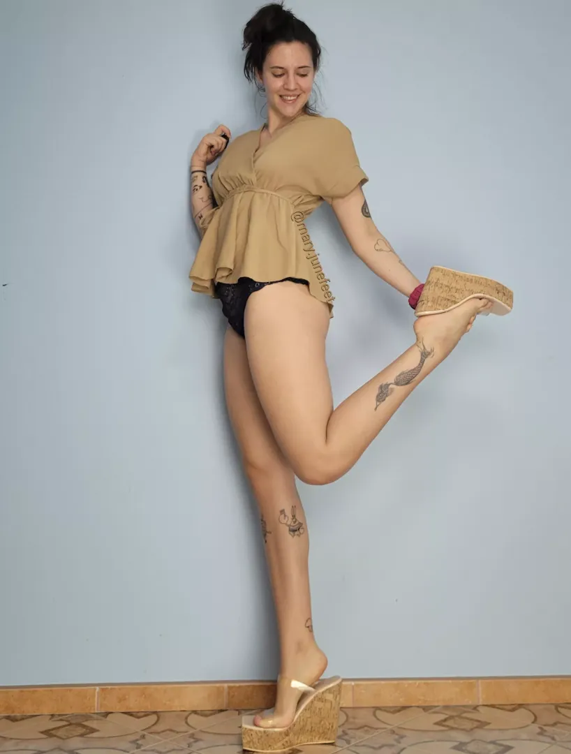 cork wedges with transparent straps