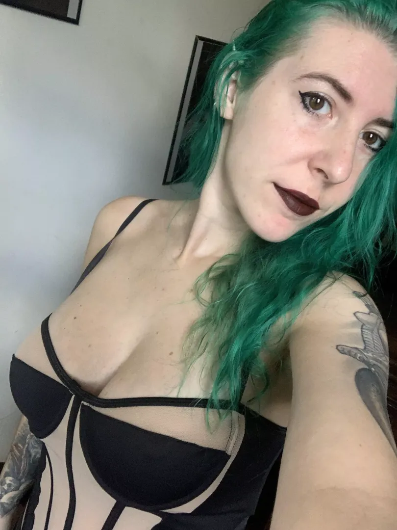 Corsetted cleavage