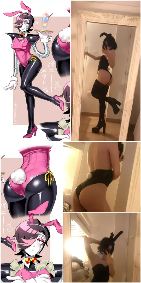 (cosplay) My partner's solution for my [Mettaton] fixation.