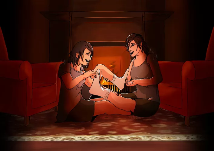 Cosy night in :) Always taking commissions!