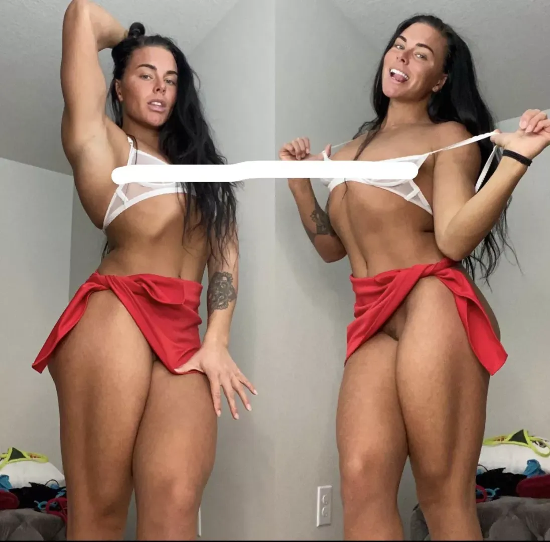 Could you get down with a muscle woman?