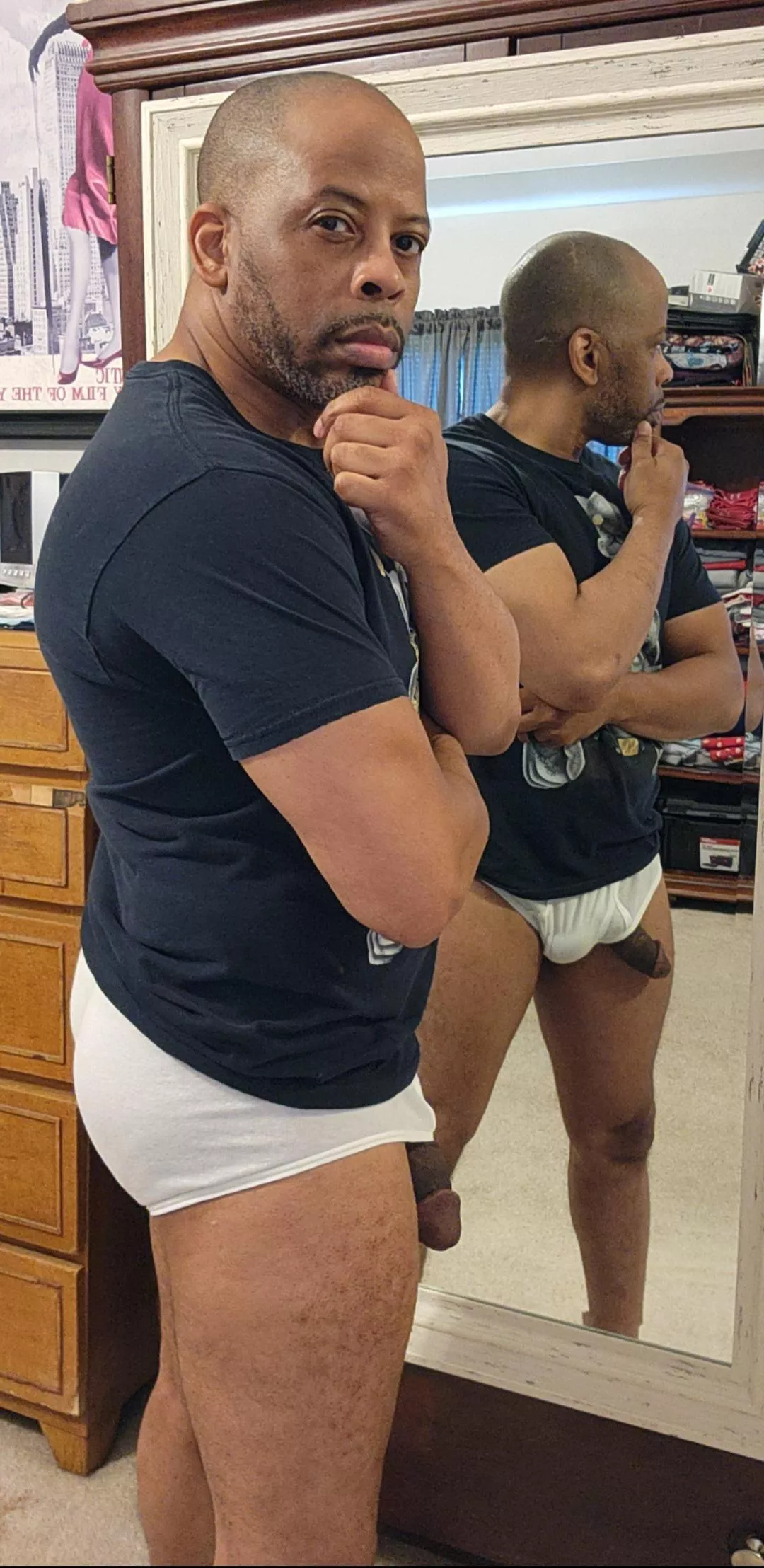 Could you imagine how it would feel throbbing inside of my Hanes?