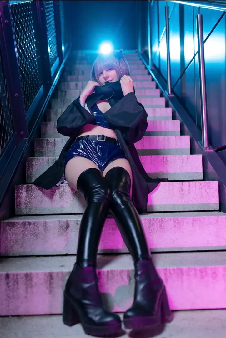 Couldn't wait, had to start undressing on the stairs ~ Nanakusa from Call of the night by x_nori_ [Self]