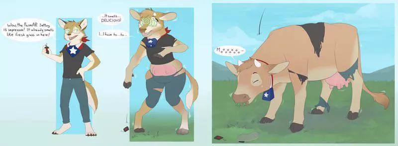Cow VR by Fauvfox (cow transformation)