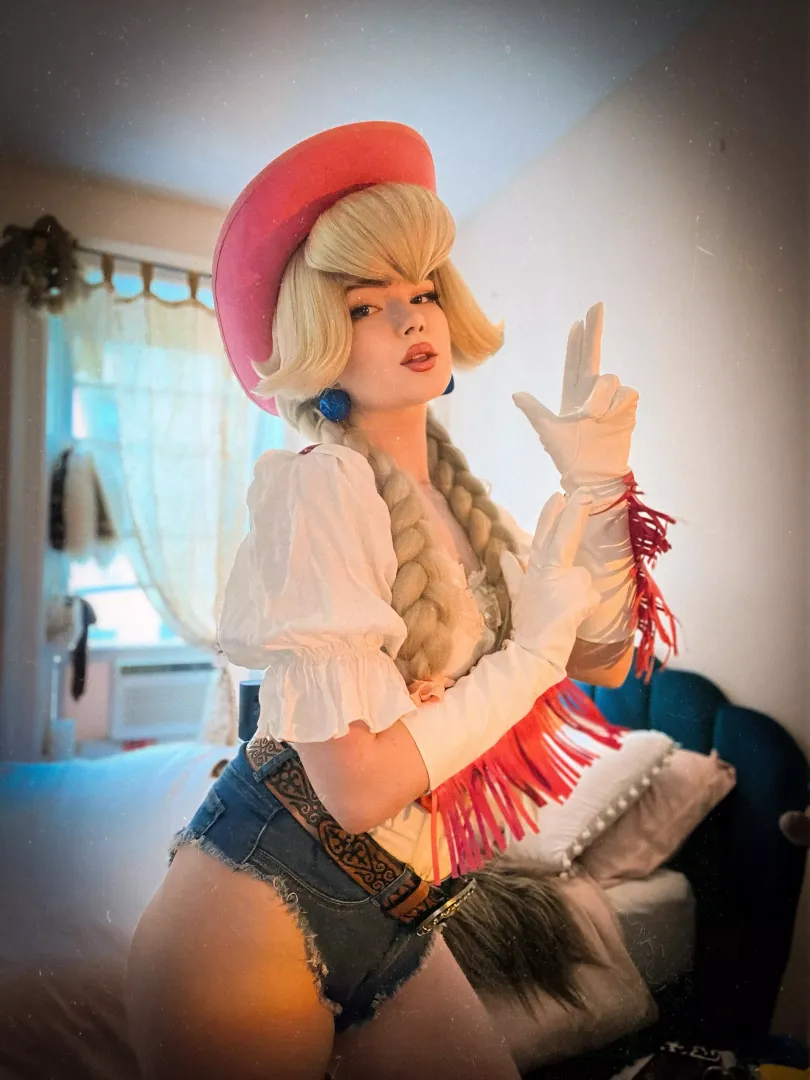 Cowgirl Princess Peach by Toodle Lou 