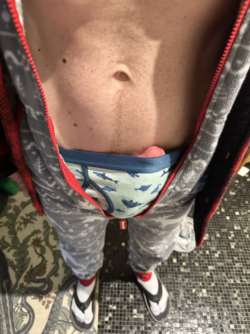 Cozy in my undies