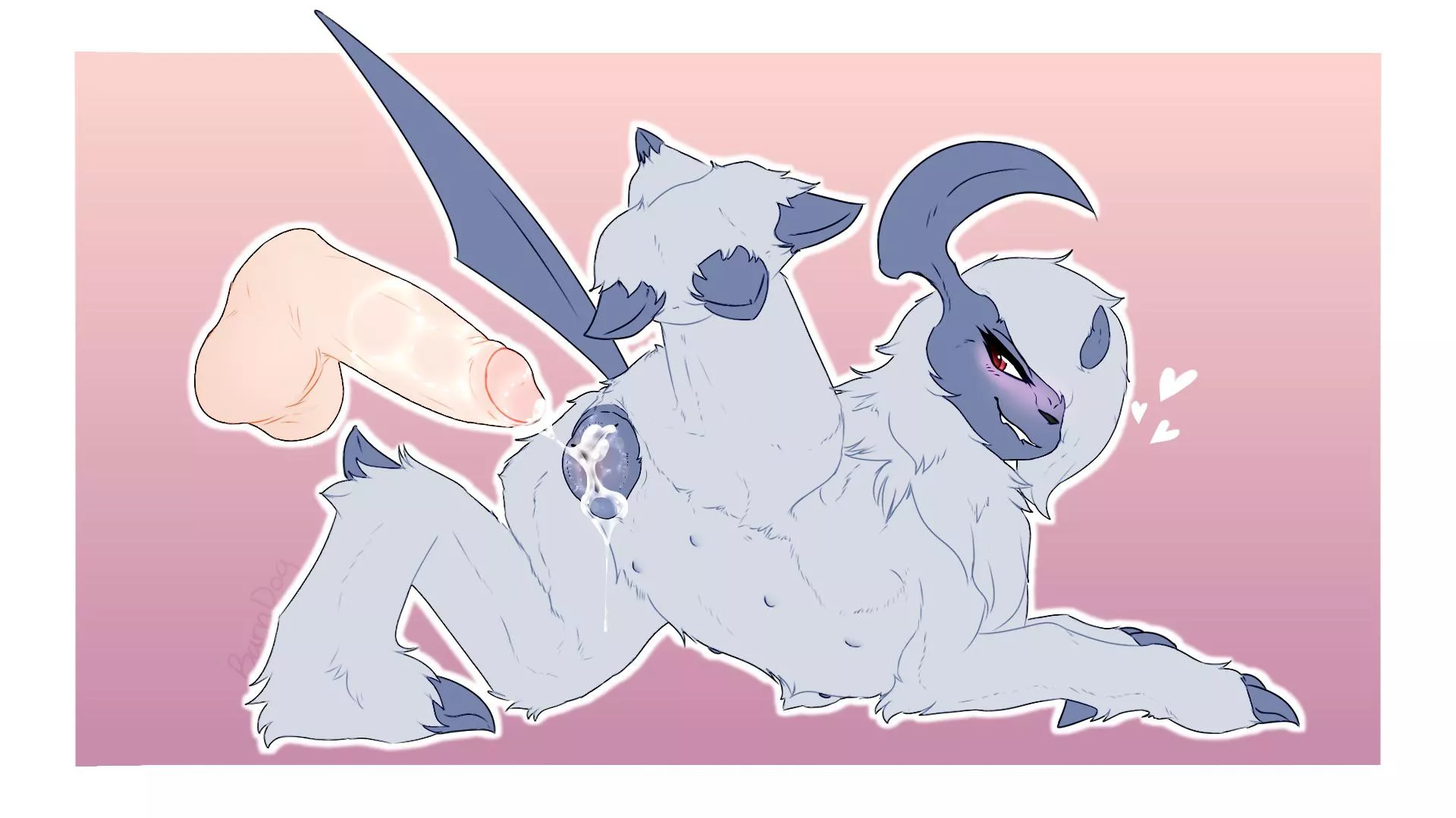 Cream filled absol cookie [MF] (barndog)