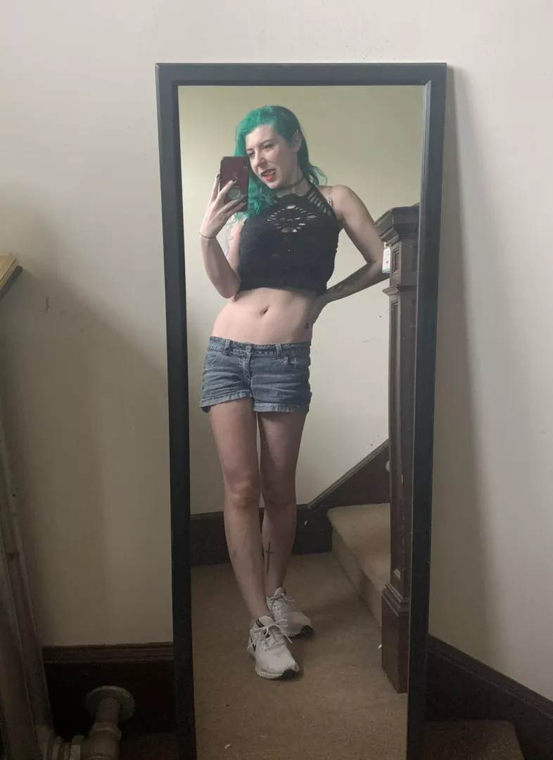 Crochet crop top