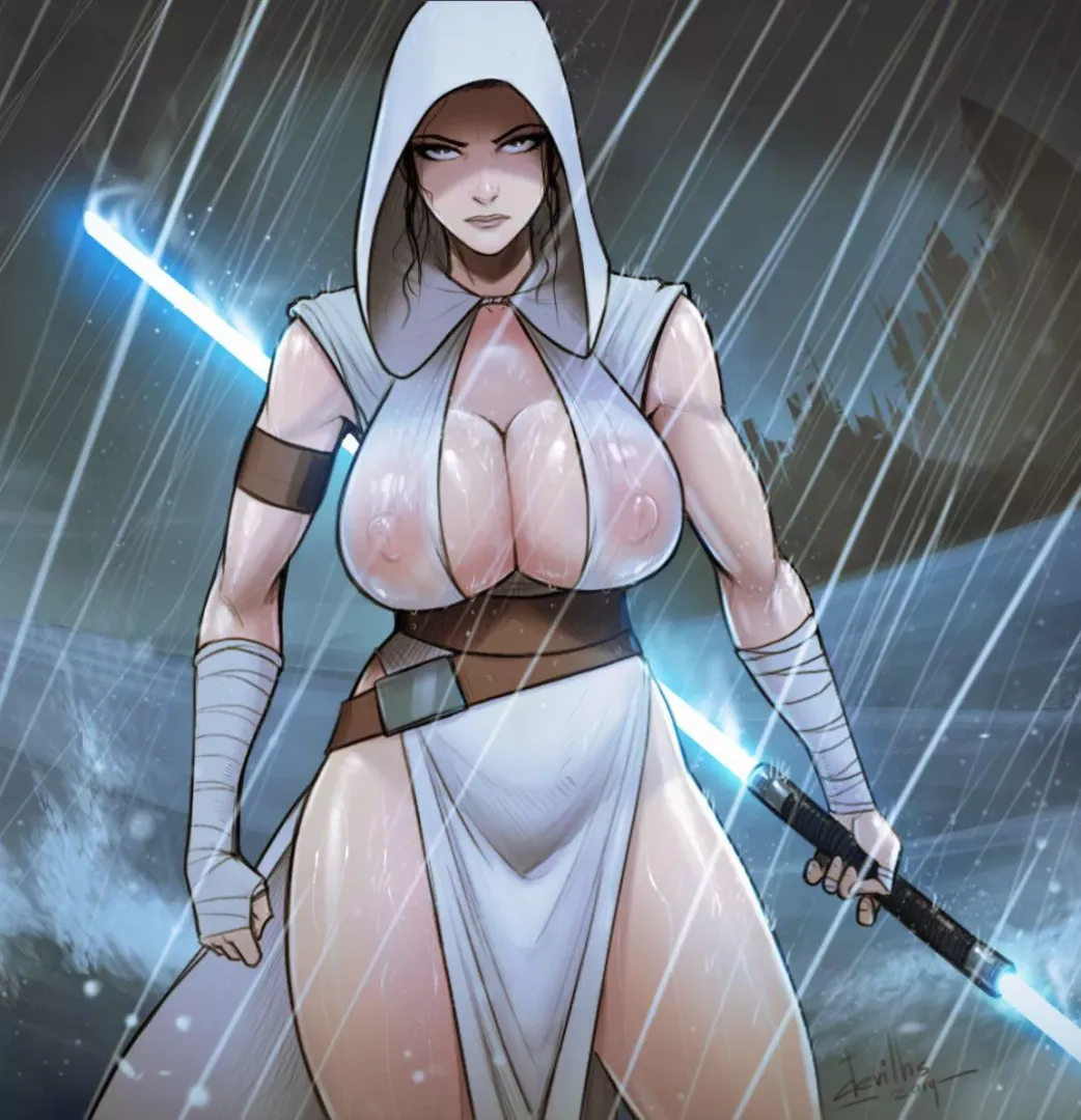 [Ctevilhs] Rey doing something useful making us hard