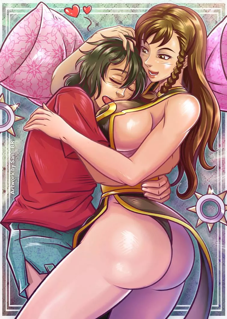 Cuddles from the World's Strongest Woman