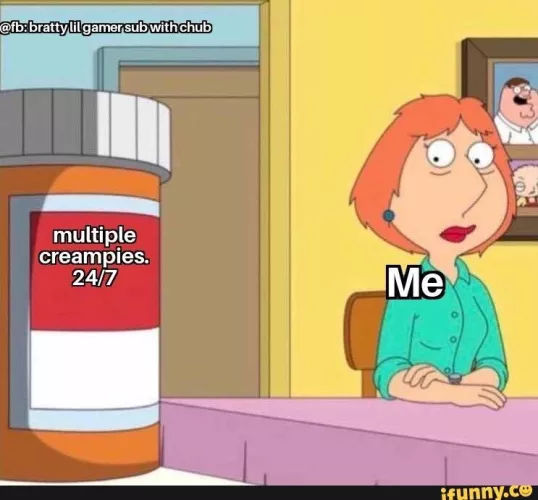 Cum belongs inside