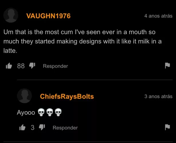 Cum latte 😭 