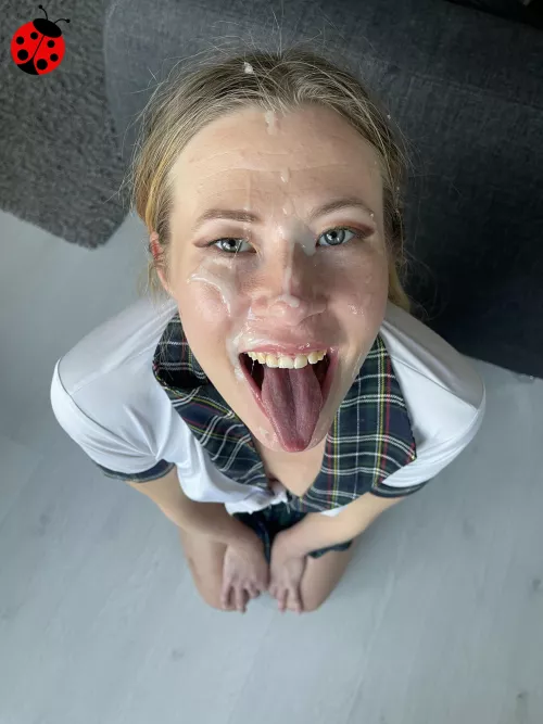 Cum makes me feel pretty
