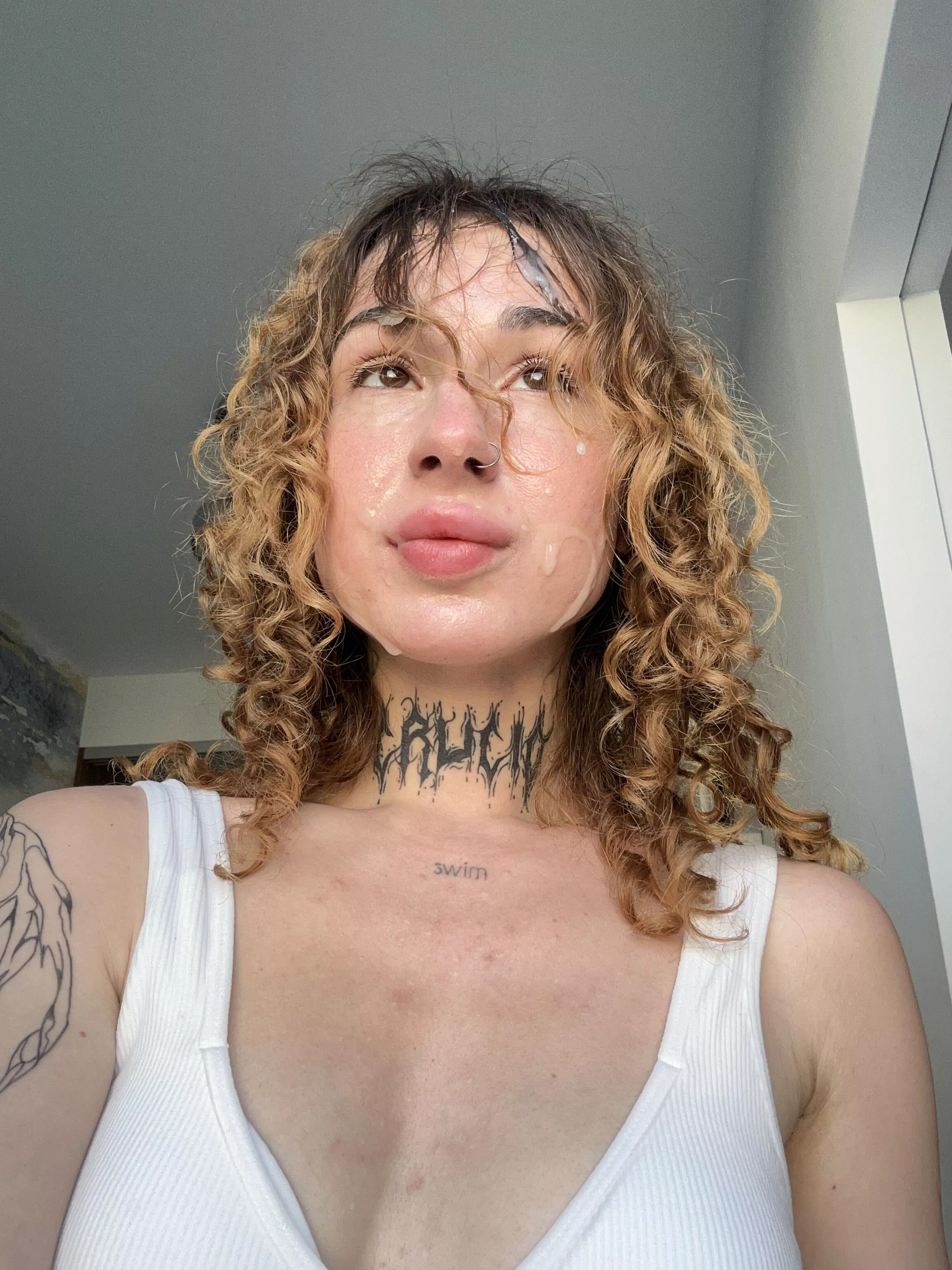 Cum on face is very hot