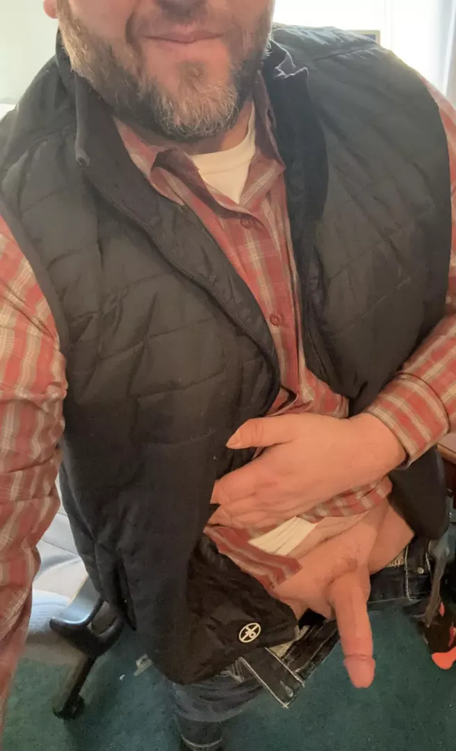 Cum to my office