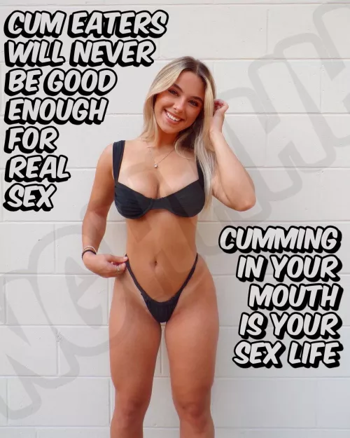 Cumming in your mouth is your sex life 