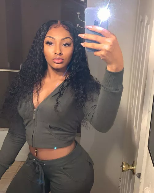Curly hair