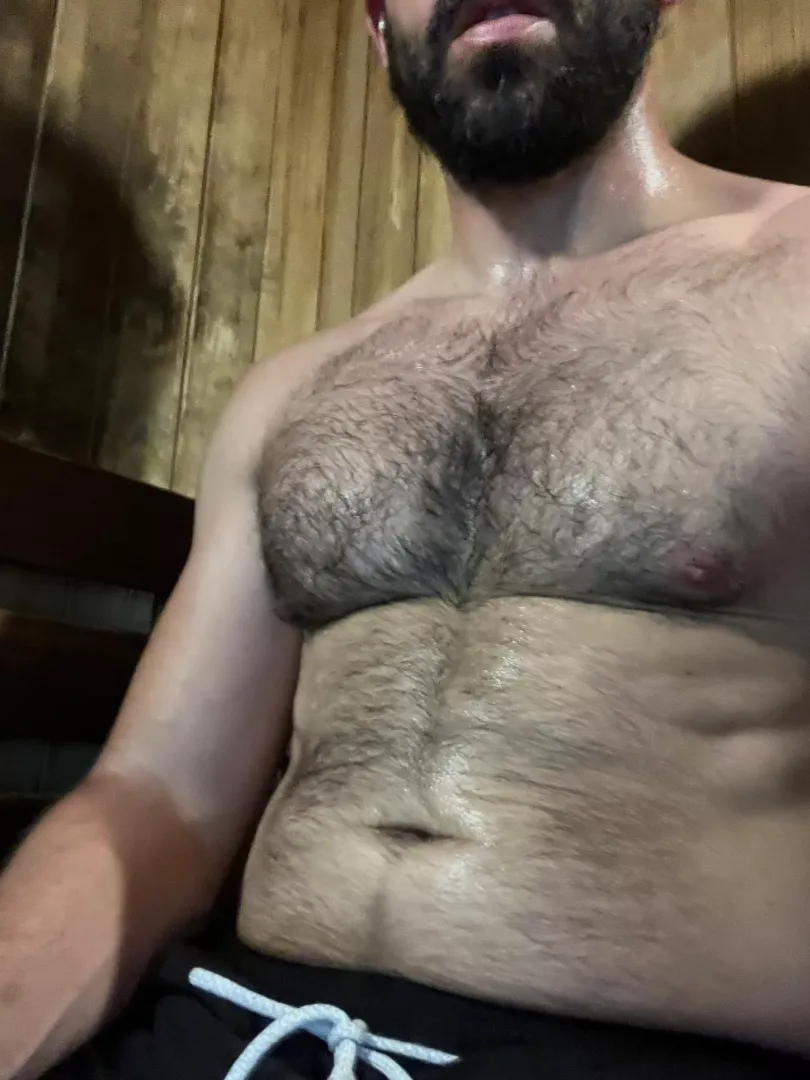currently hairy + sweaty