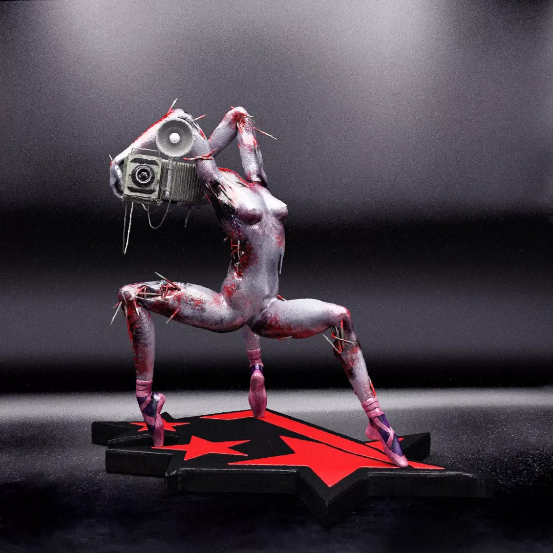 Custom statue Obscura (From the Evil Within), by Me