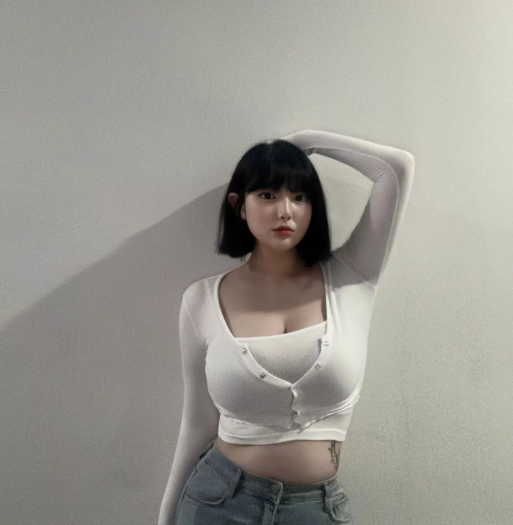 Cute and busty