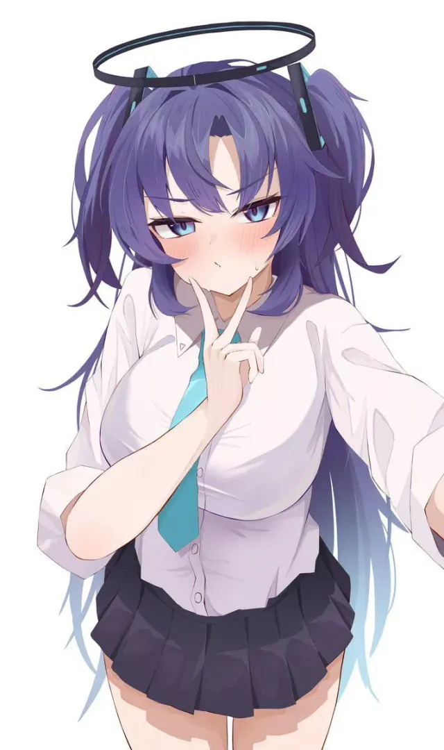 Cute and sexy angel waifu