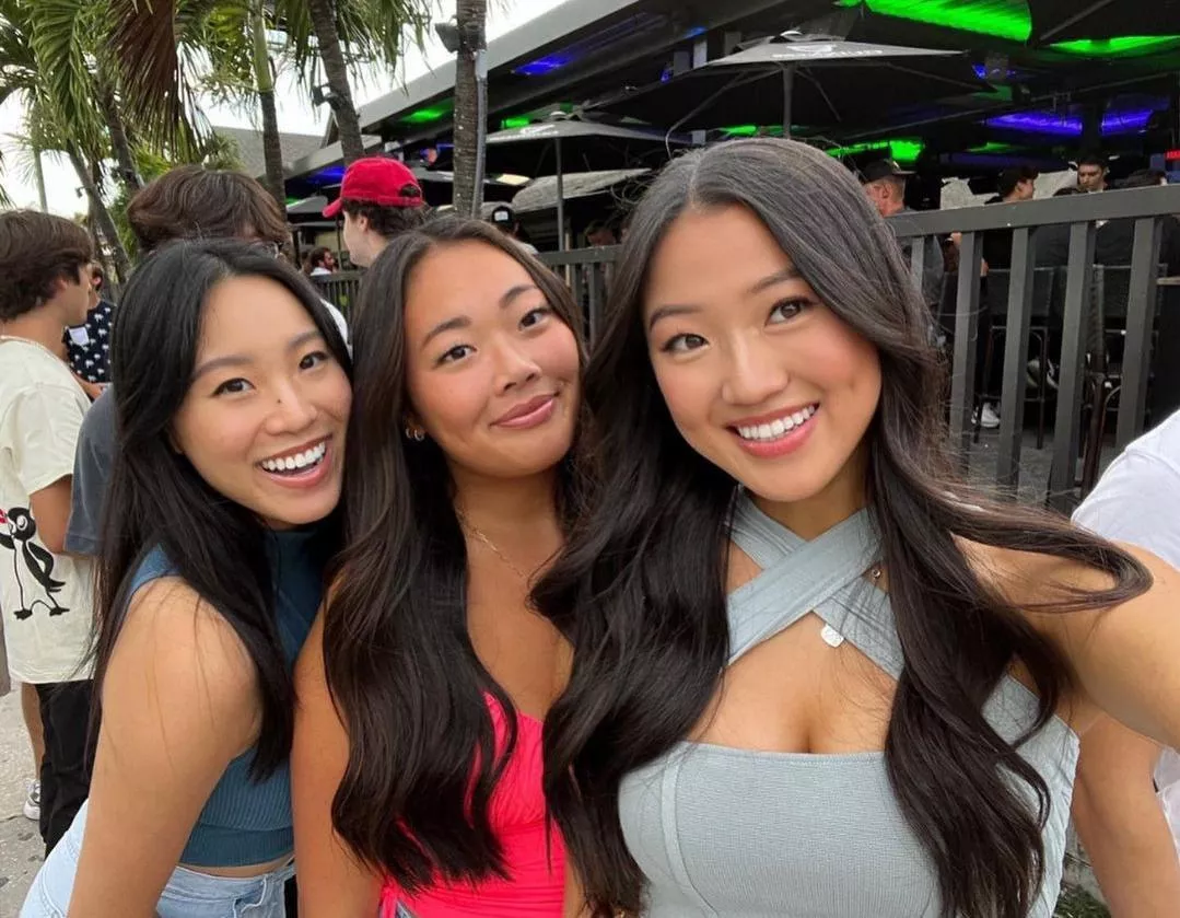 Cute Asian Trio