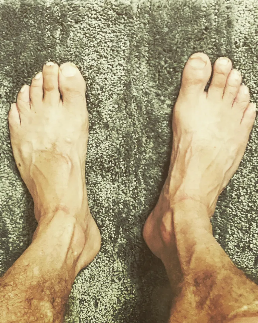 Cute feet to play with
