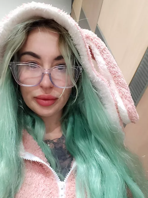 Cute fluffy bunny 