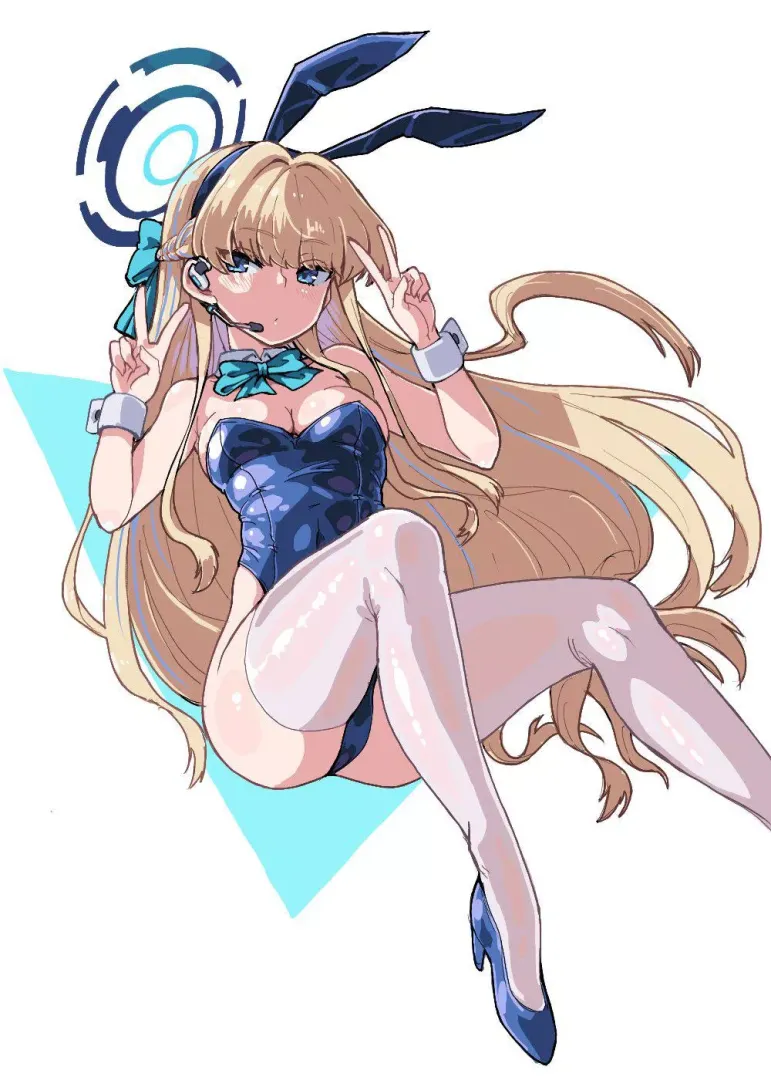 Cute perky waifu