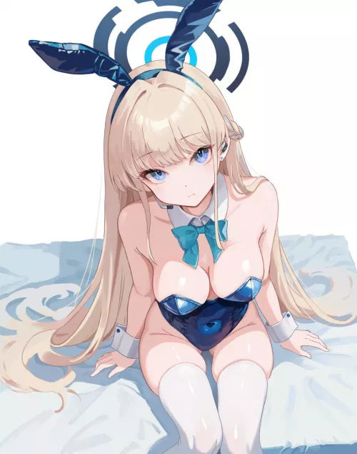 Cute perky waifu