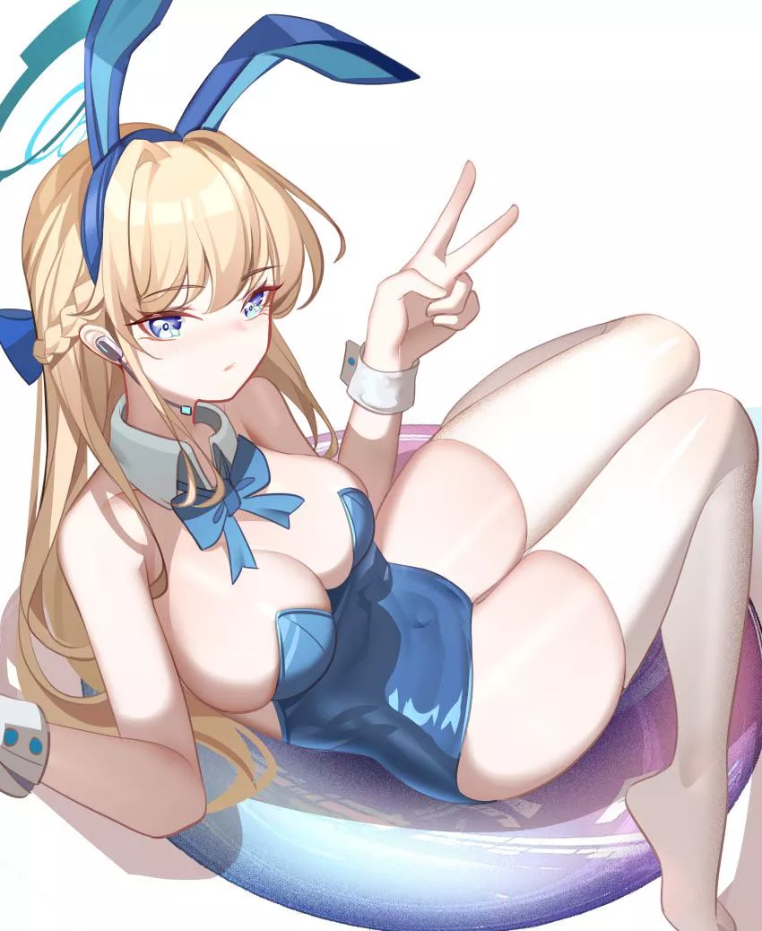 Cute perky waifu