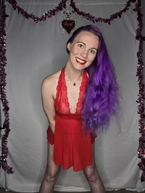 Cute red dress for Valentine's Day [F]