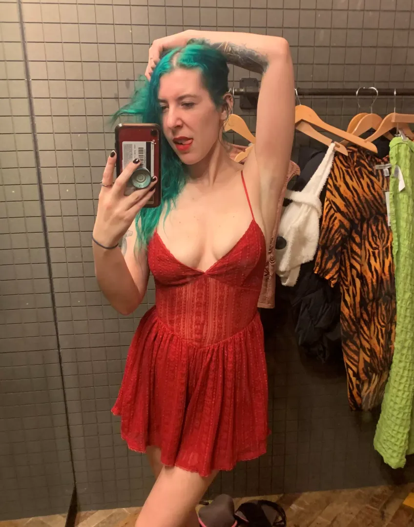 Cute red romper
