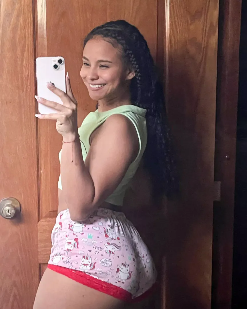 Cutie in fav pajamas