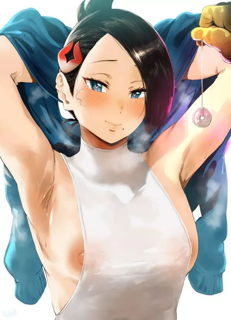 Cutie in front of a Hypno, what will happen next? [Pokemon]