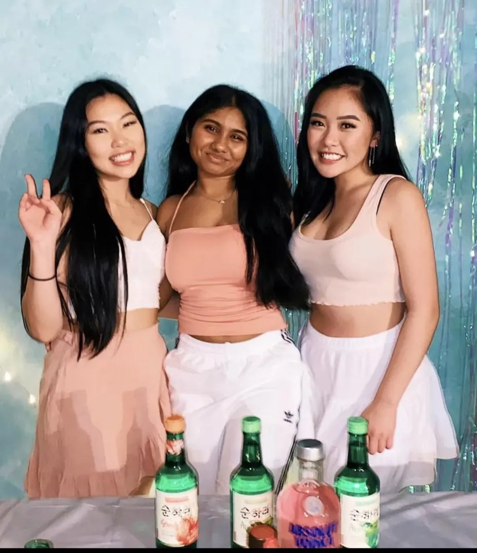 Cuties at a party