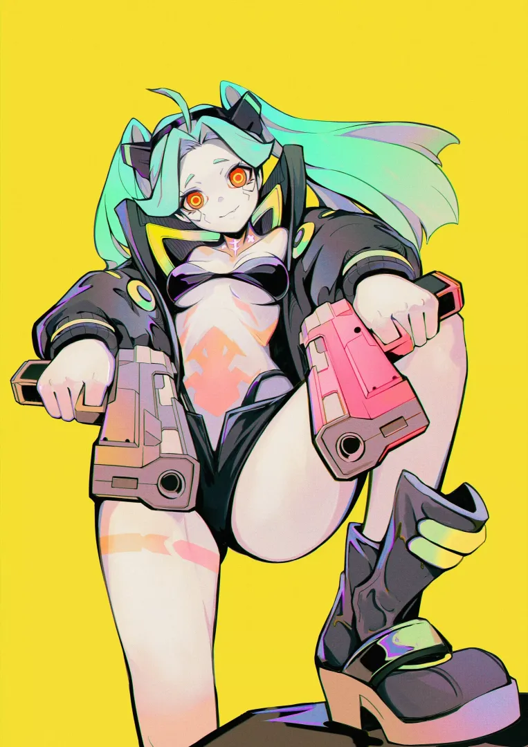 Cyberpunk Edgerunners - Rebecca by En Jia