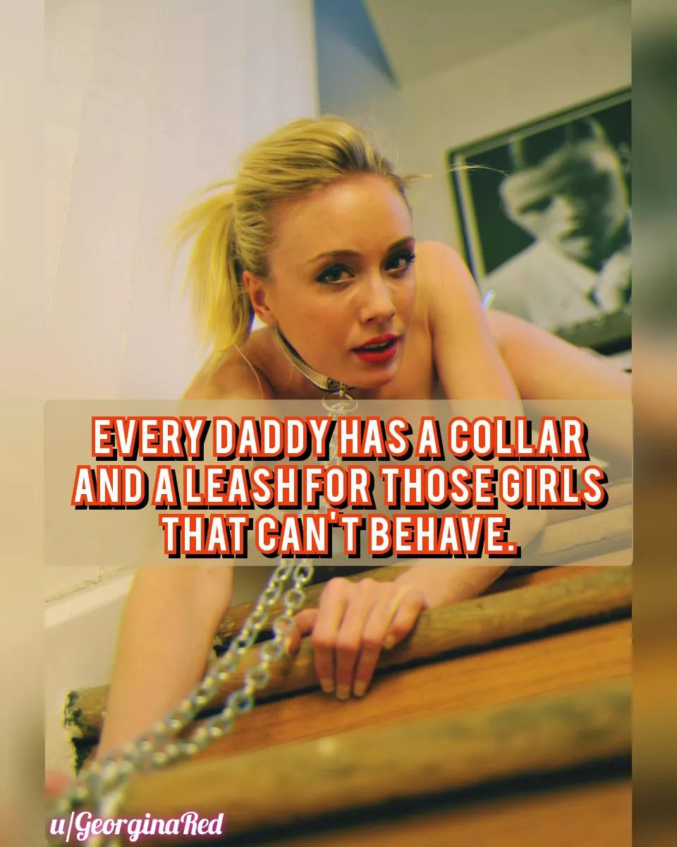 Daddy has it's ways