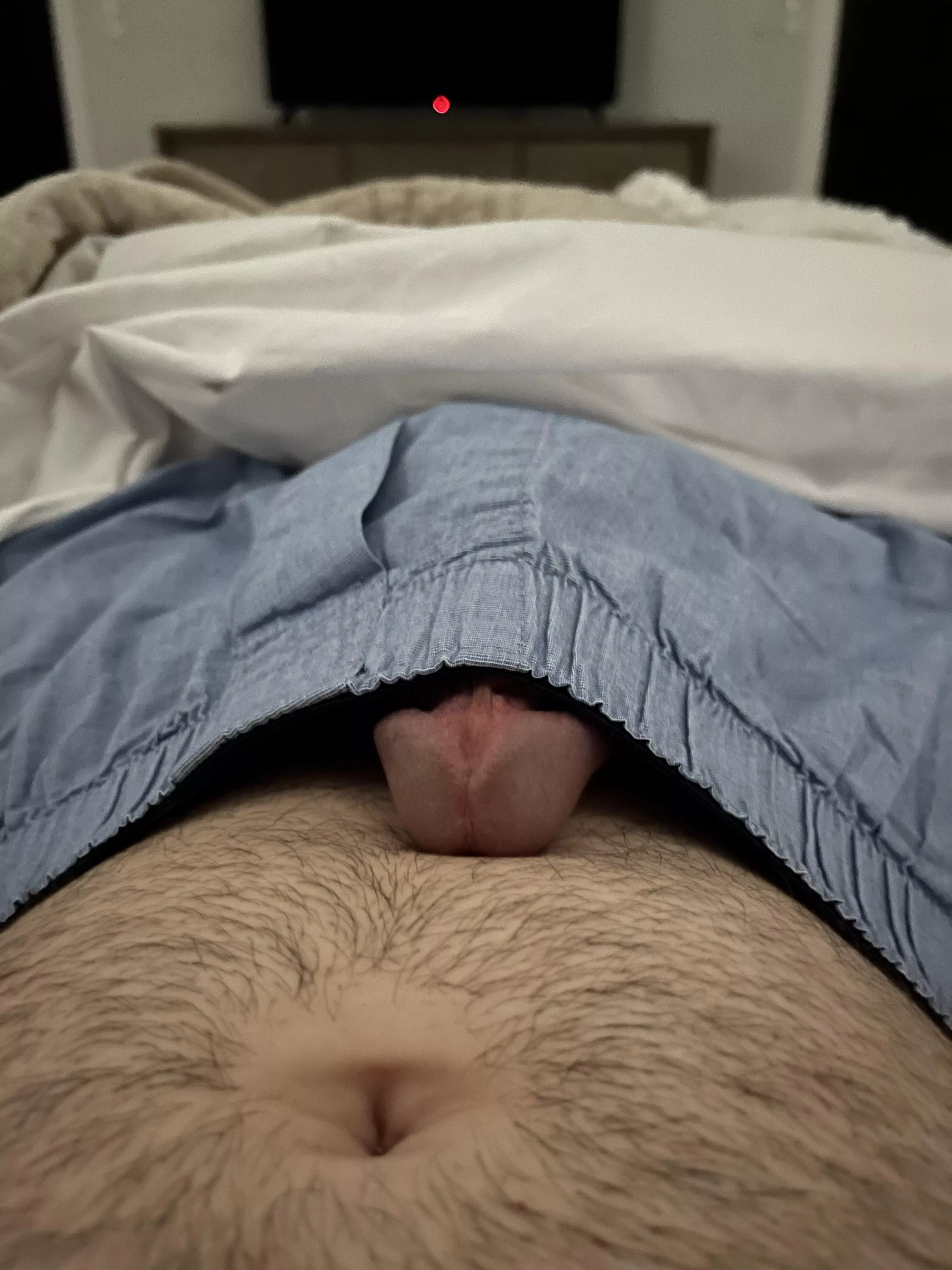 Daddy wants to play a game of peekaboo. Anyone interested (46)?