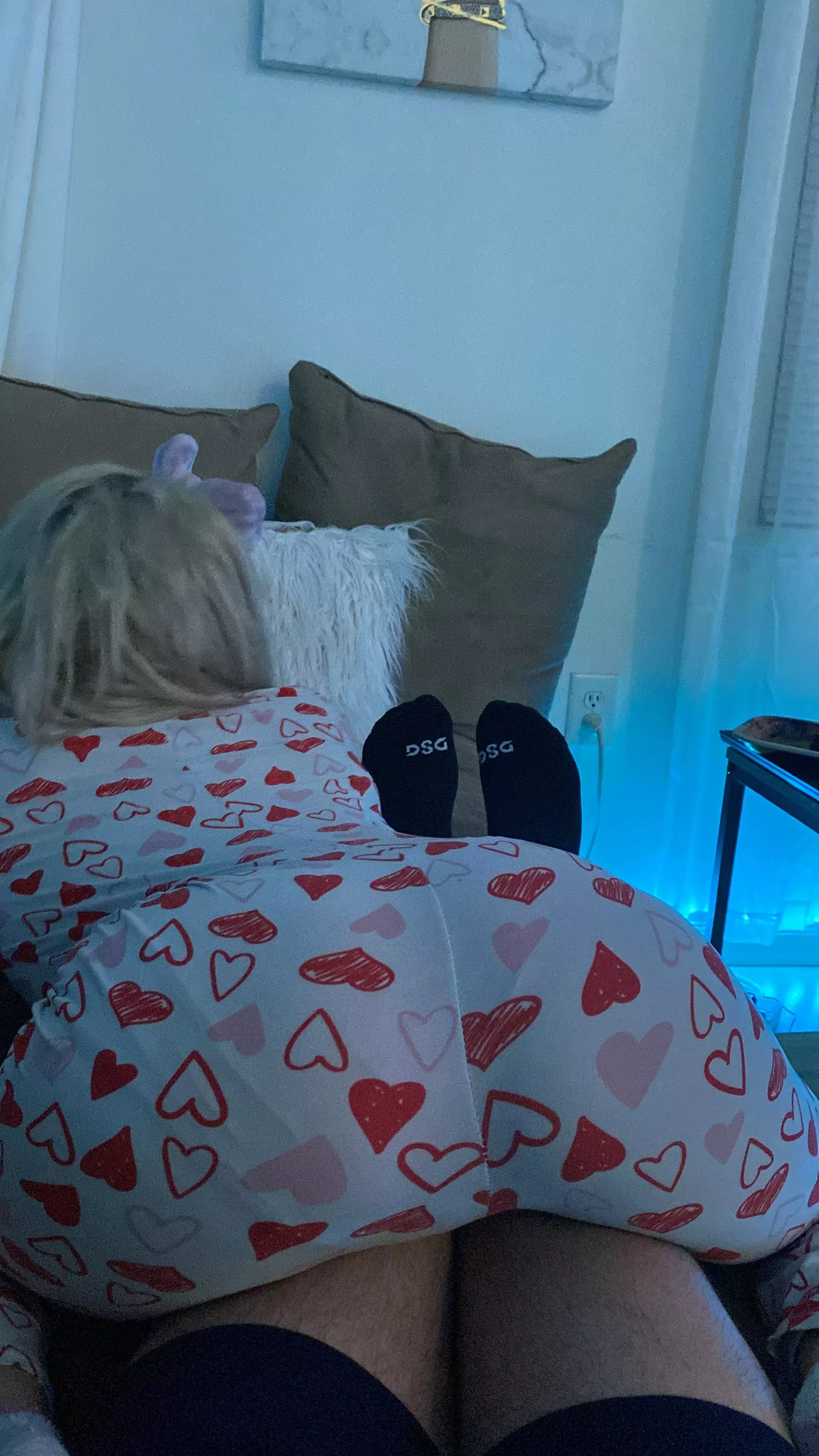 Daddy’s socks or my ass?