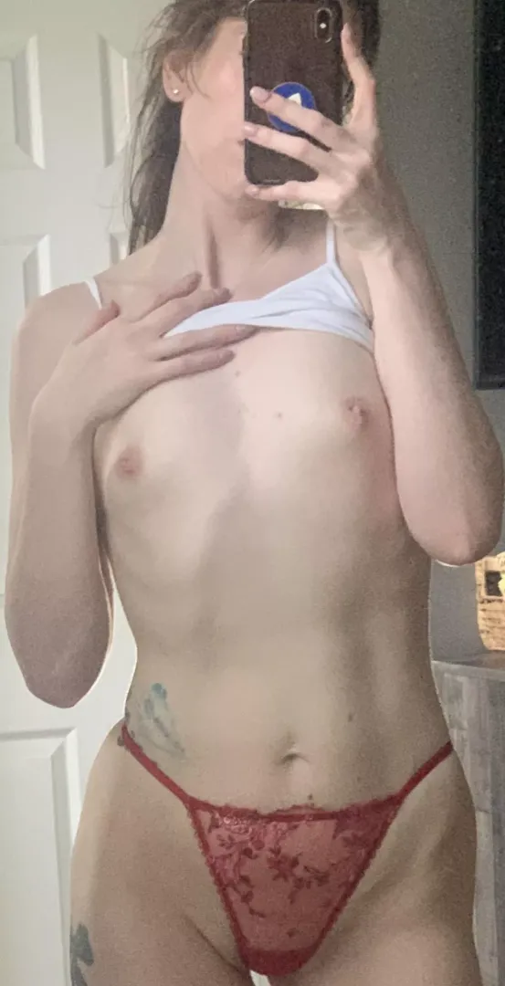 Daily dose of my sexy flat chest