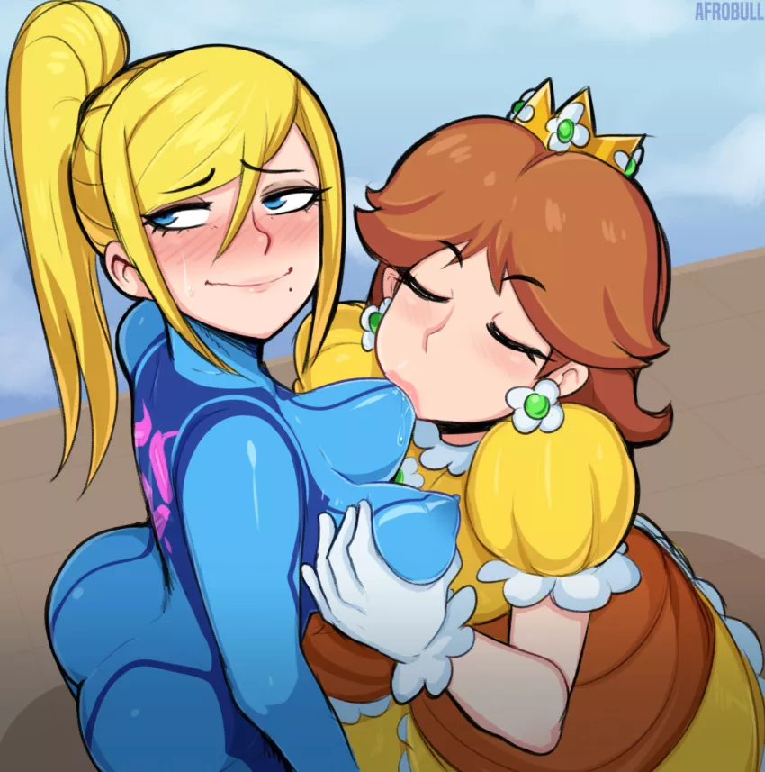 Daisy x Samus (Afrobull)