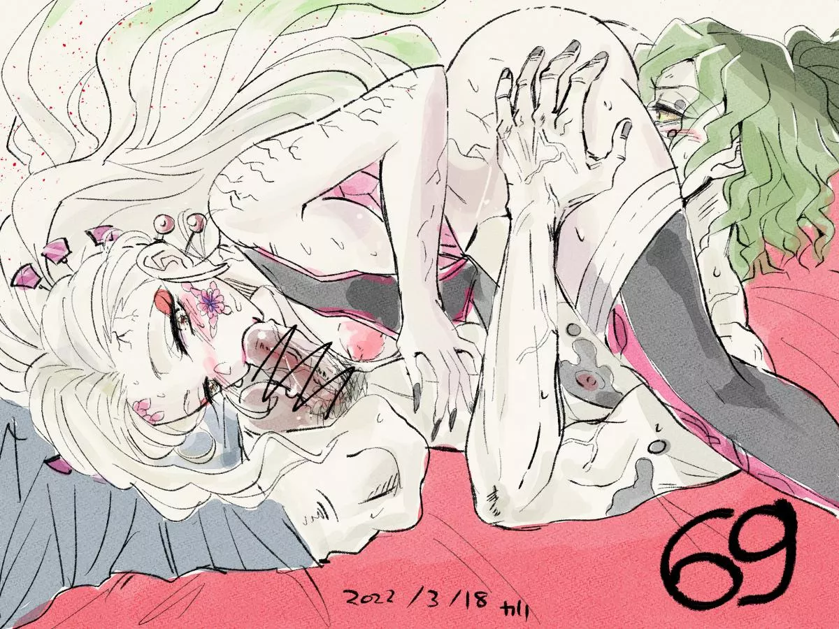 Daki and Gyutaro 
